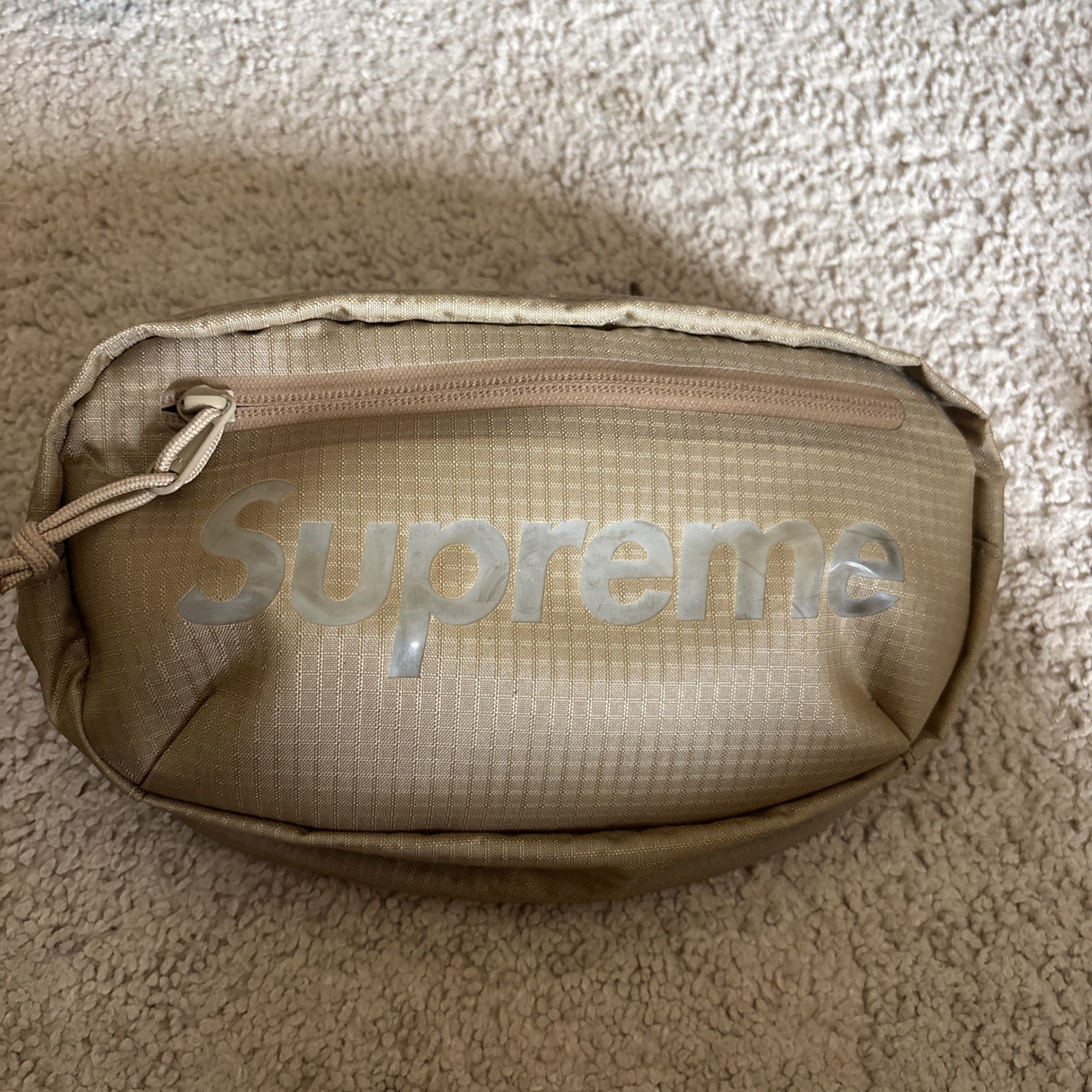 Supreme SS21 Waist Bag Tan (Brown) Vintage Tough Find Very Clean And Mint