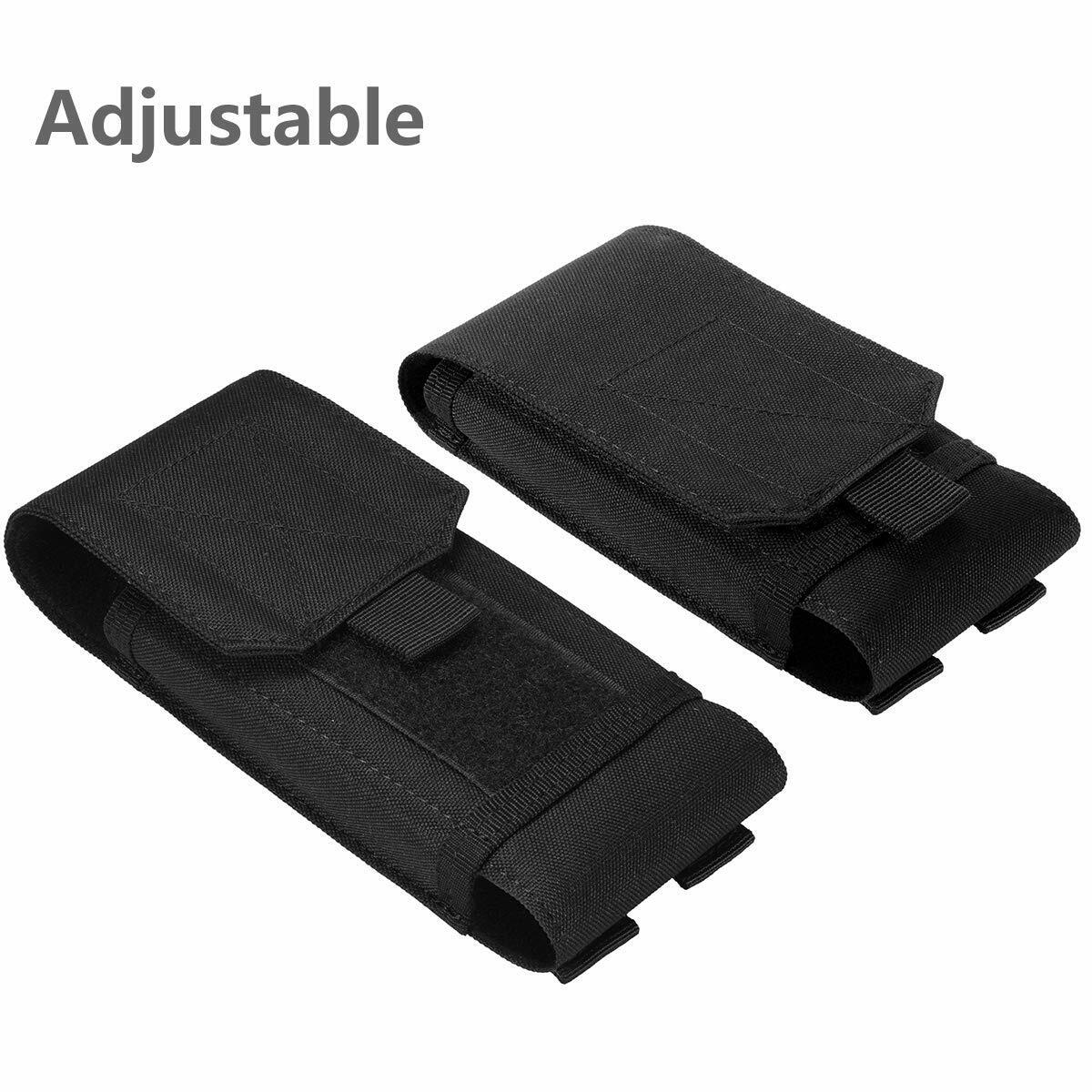 Tactical MOLLE Holster Army Mobile Phone Belt Pouch EDC Security Pack Waist Bag