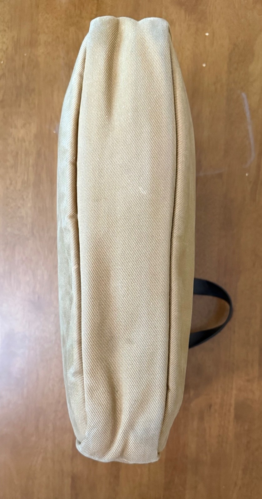 Filson Original 256 Briefcase Tan Twill Leather Made USA Laptop Bag No Strap