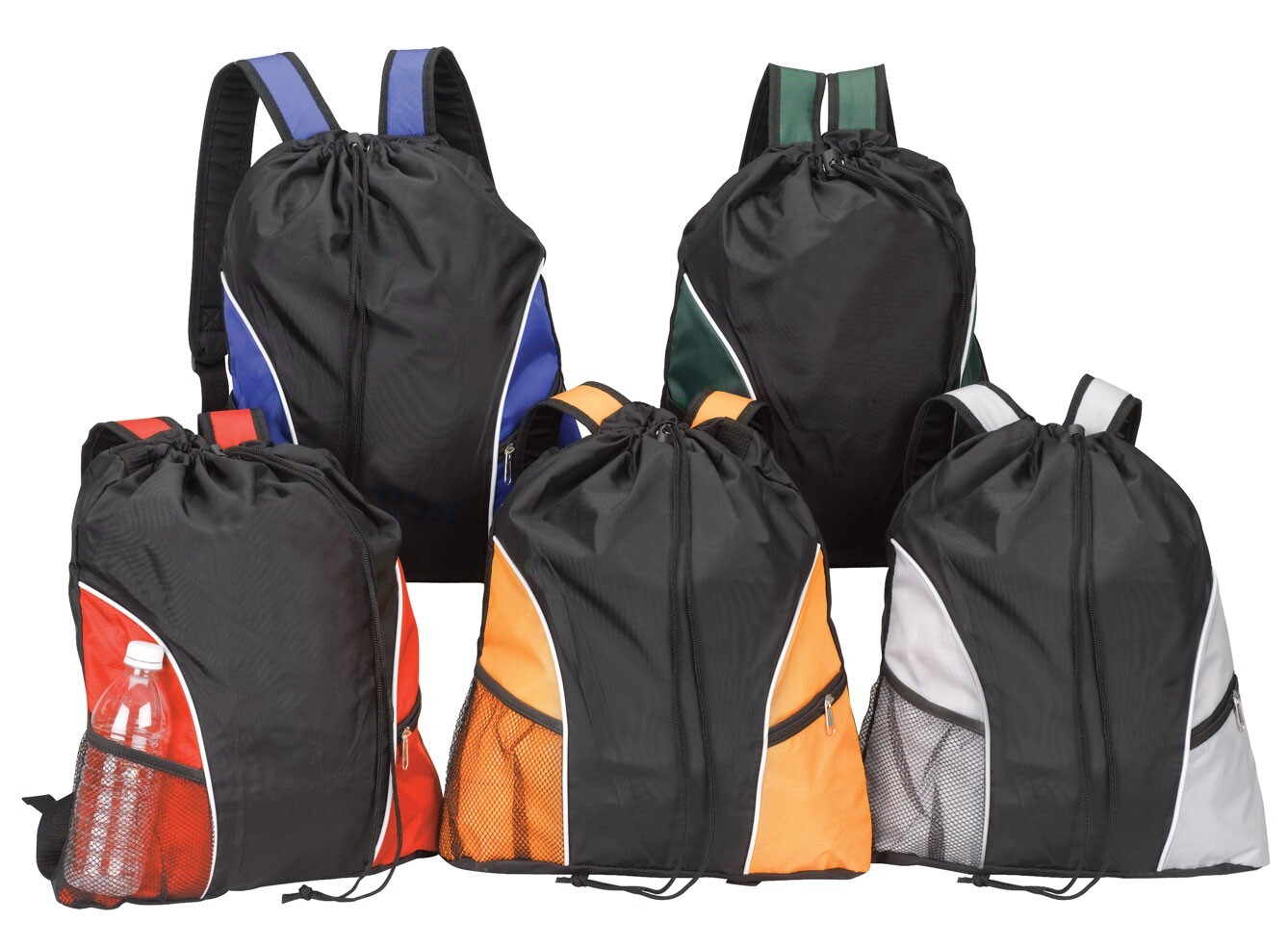 New lightweight sport fitness hiking outdoor travel school drawstring backpack