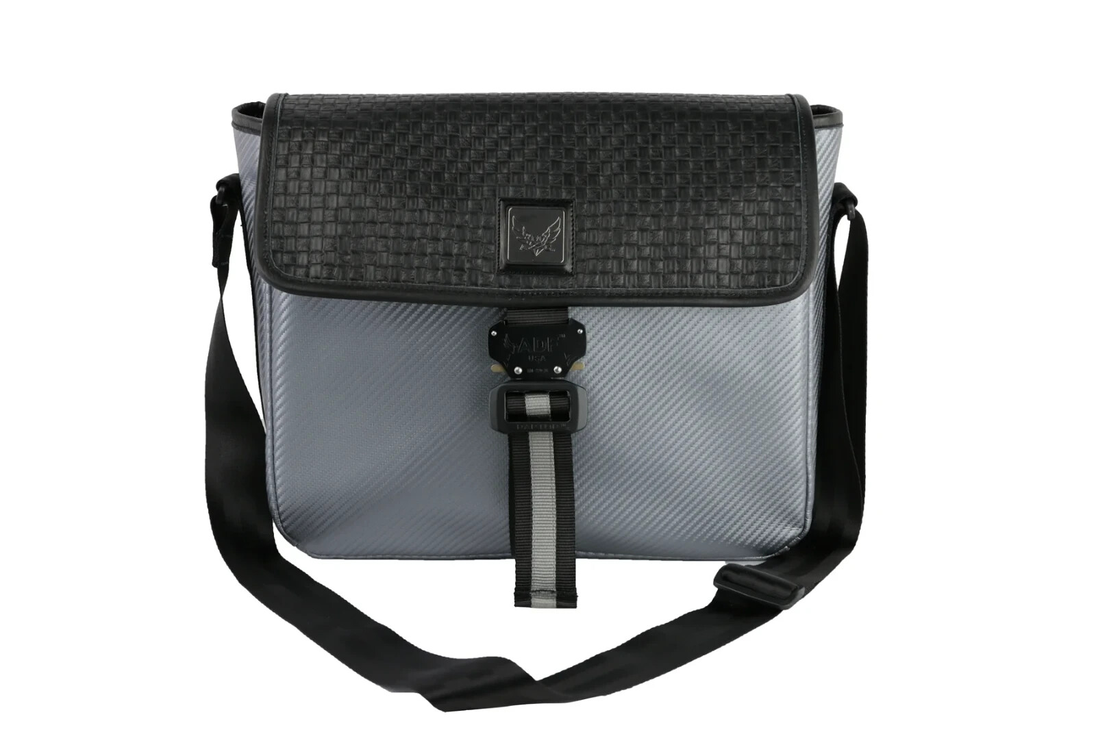 Atomic Mission Gear Lunar Messenger Shoulder Bag Carbon Silver