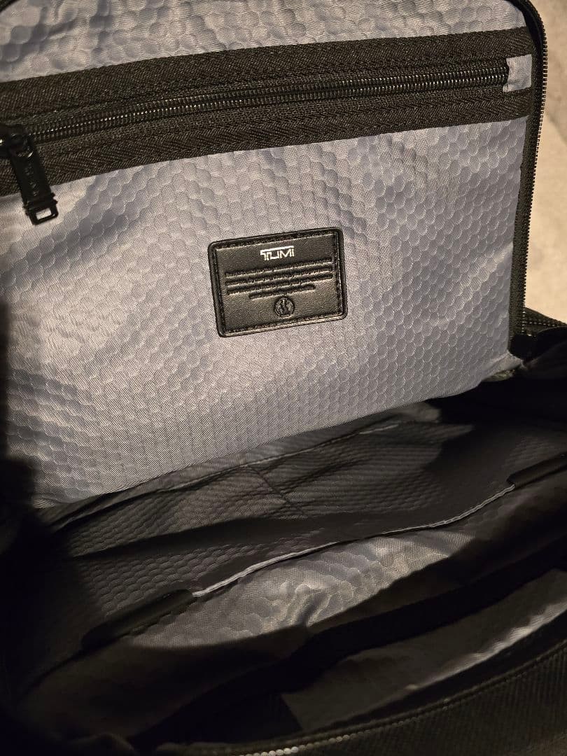 TUMI Excellent Condition ALPHA BRAVO Search Backpack Black