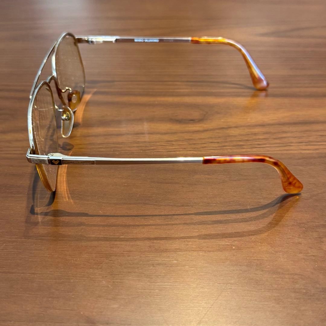 MARIO VALENTINO MV-155 Vintage Glasses 55◻︎16-140 TITAN-P