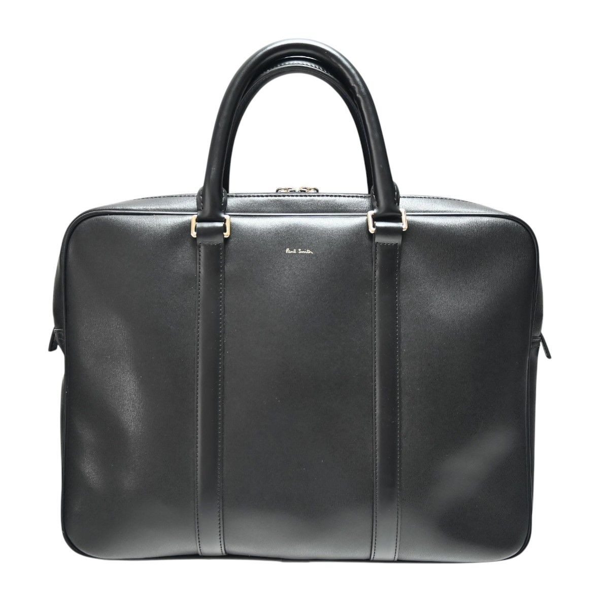 Paul Smith Leather Briefcase Black Business Bag 36cm 26.5cm Men’s Laptop Office