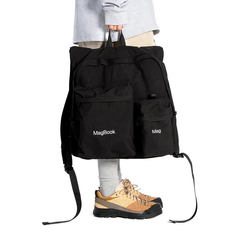 Same Paper MagBook Nylon Backpack CC Waterproof Nylon Backpack , etc. JAPAN NEW