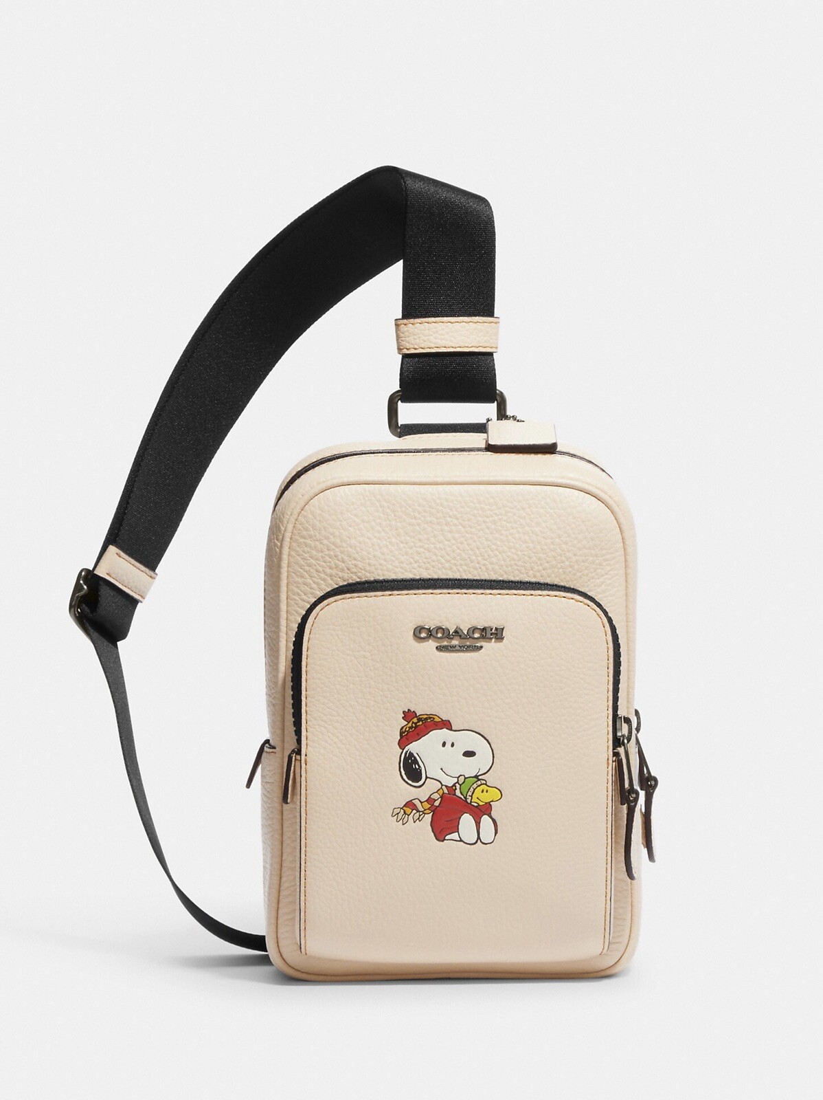 COACH X PEANUTS TRACK PACK 14 WITH SNOOPY MOTIF CE602 NWT Limited