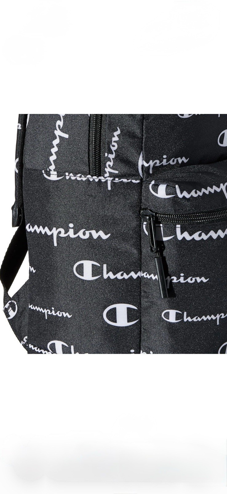Champion Advocate Backpack, Black Combo, One size – All over logo print