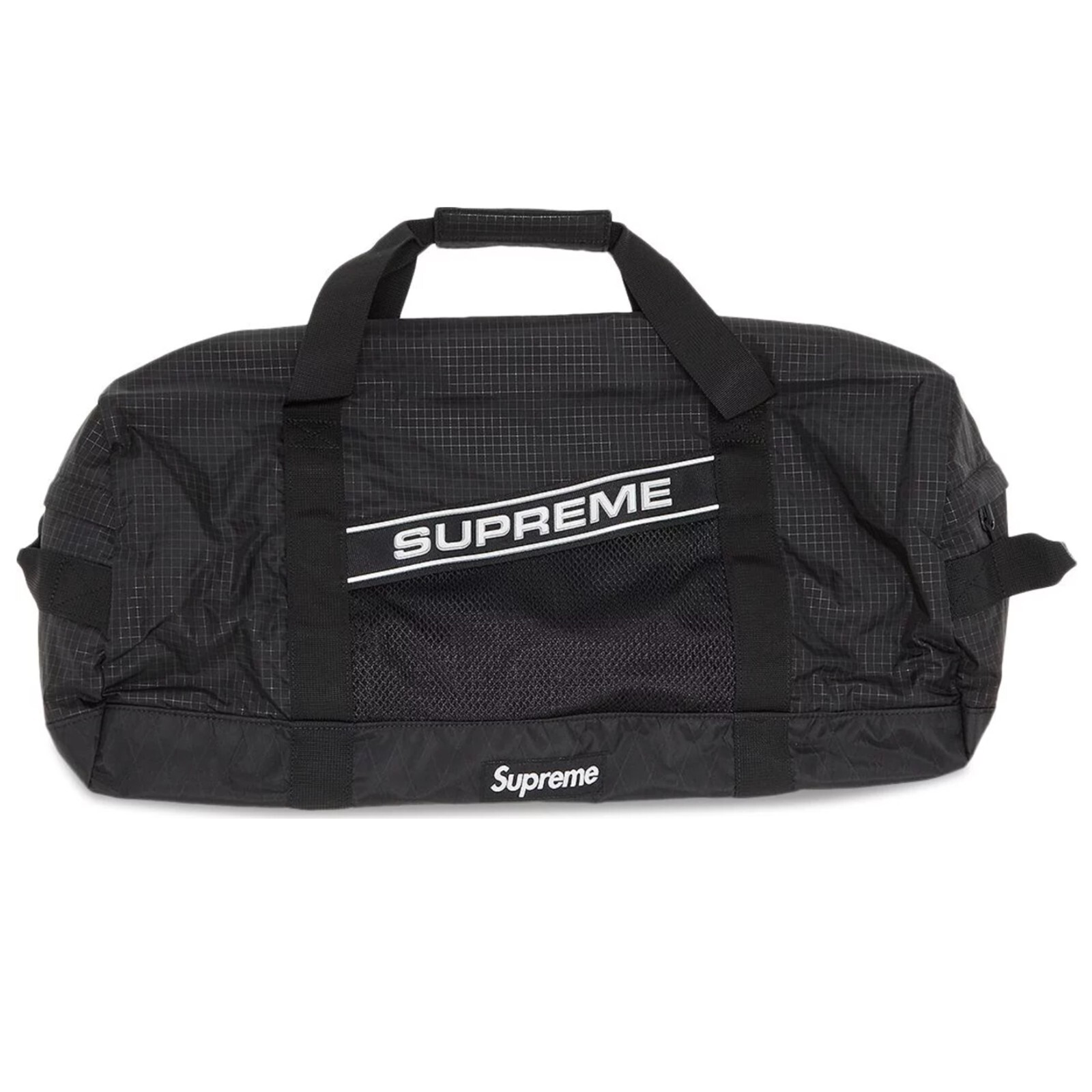 Supreme FW23 3D Logo Duffle Bag Black