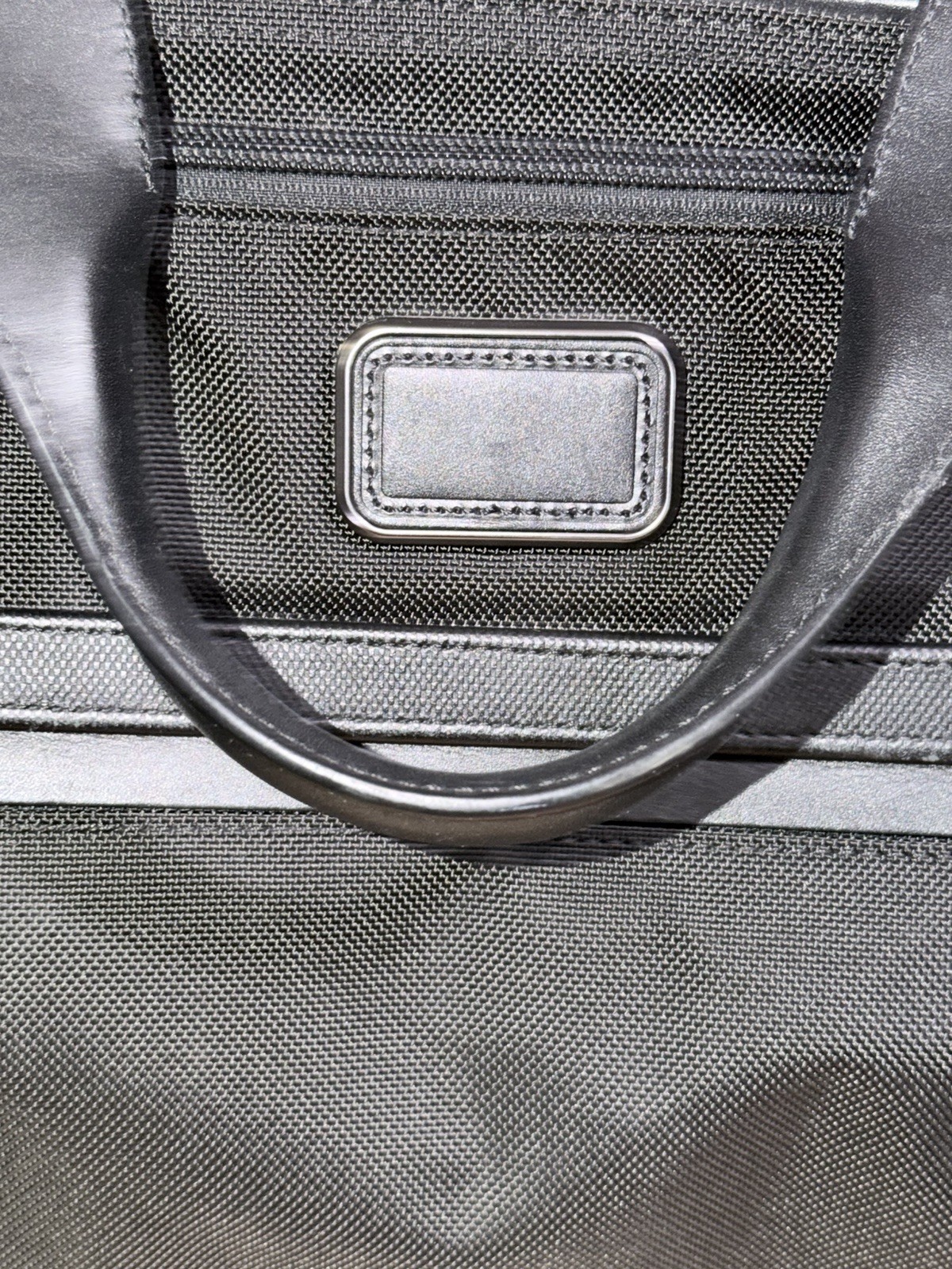 Tumi Official Authentic Alpha 3 Slim Deluxe Portfolio Briefcase, Black, One Size