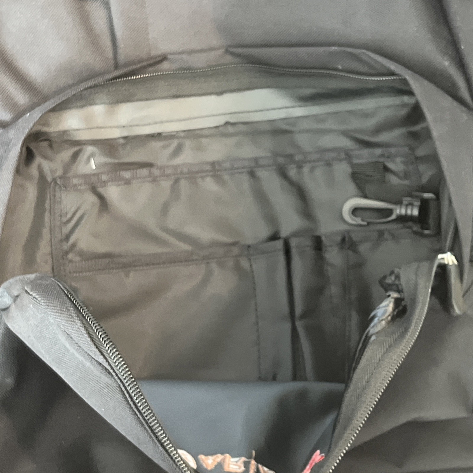 Ariat Logo Backpack Bag Black Cordura 2 Strap w/ Cavender’s Embroidered Branding