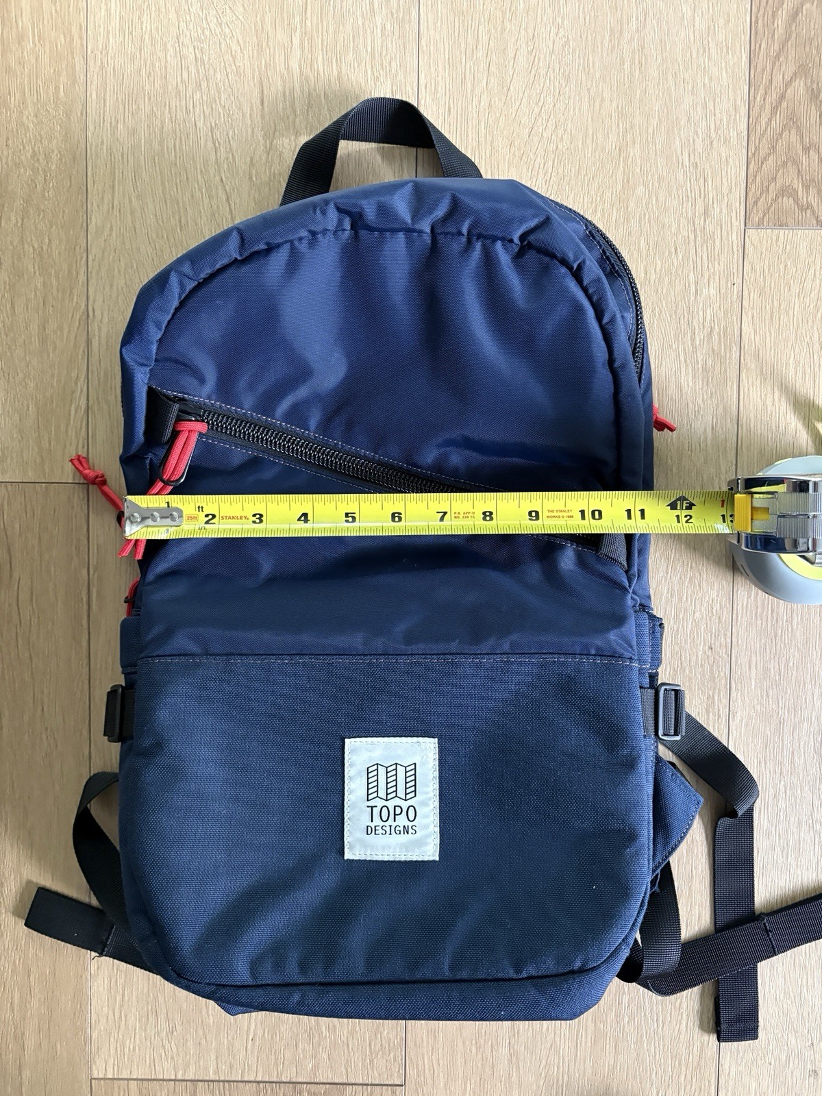 Topo Designs Standard Pack Backpack Navy Blue Laptop 22L EUC Discontinued
