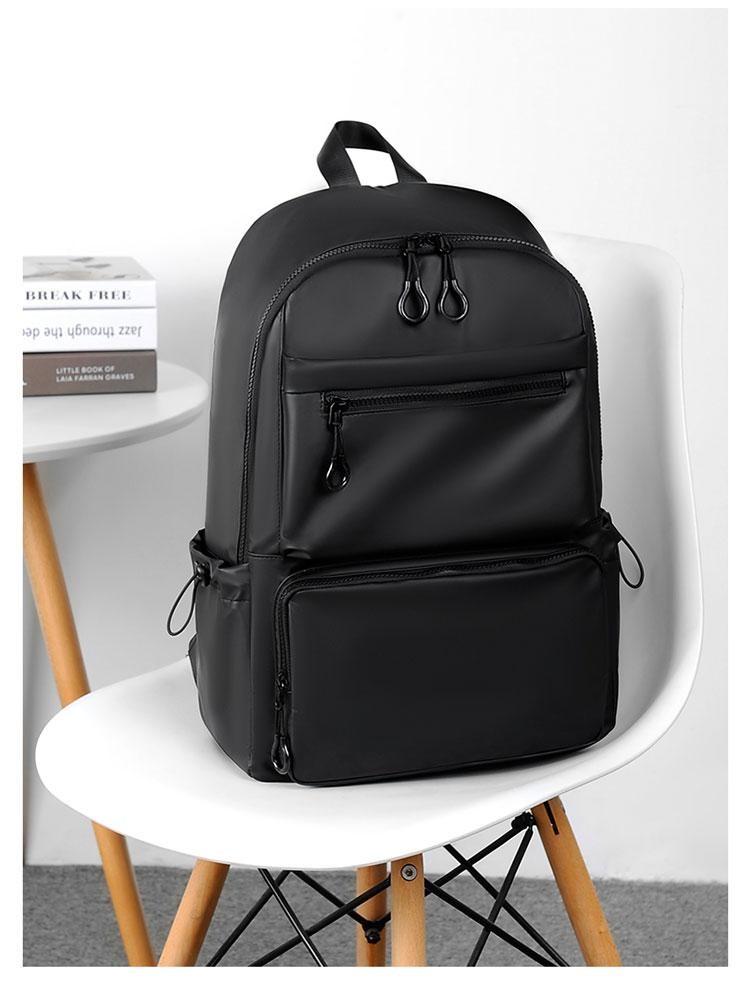14 Inch Laptop Backpack Large Capacity Travel School Bag Lightweight Durable Men