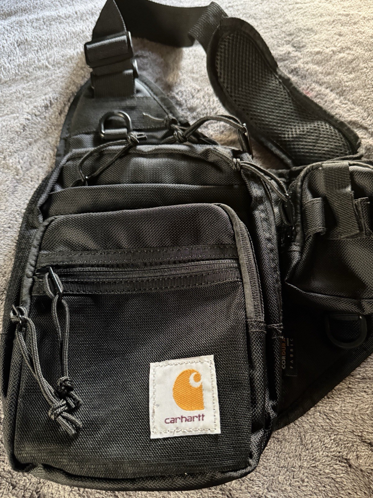 Carhartt WIP Delta Shoulder Bag-Black Used 1x Excellent