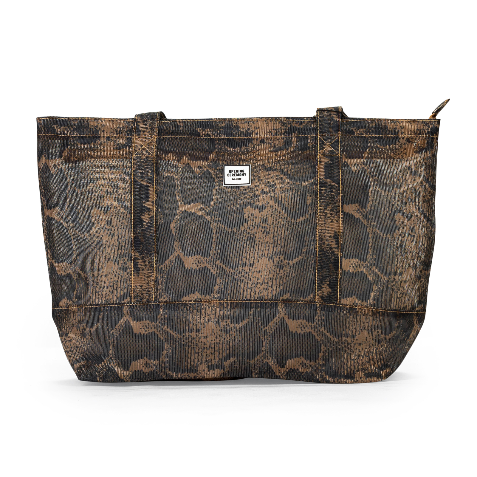 NWT OPENING CEREMONY MEDIUM ANIMAL PRINT MESH MULTICOLOR TOTE BAG SIZE OS $95