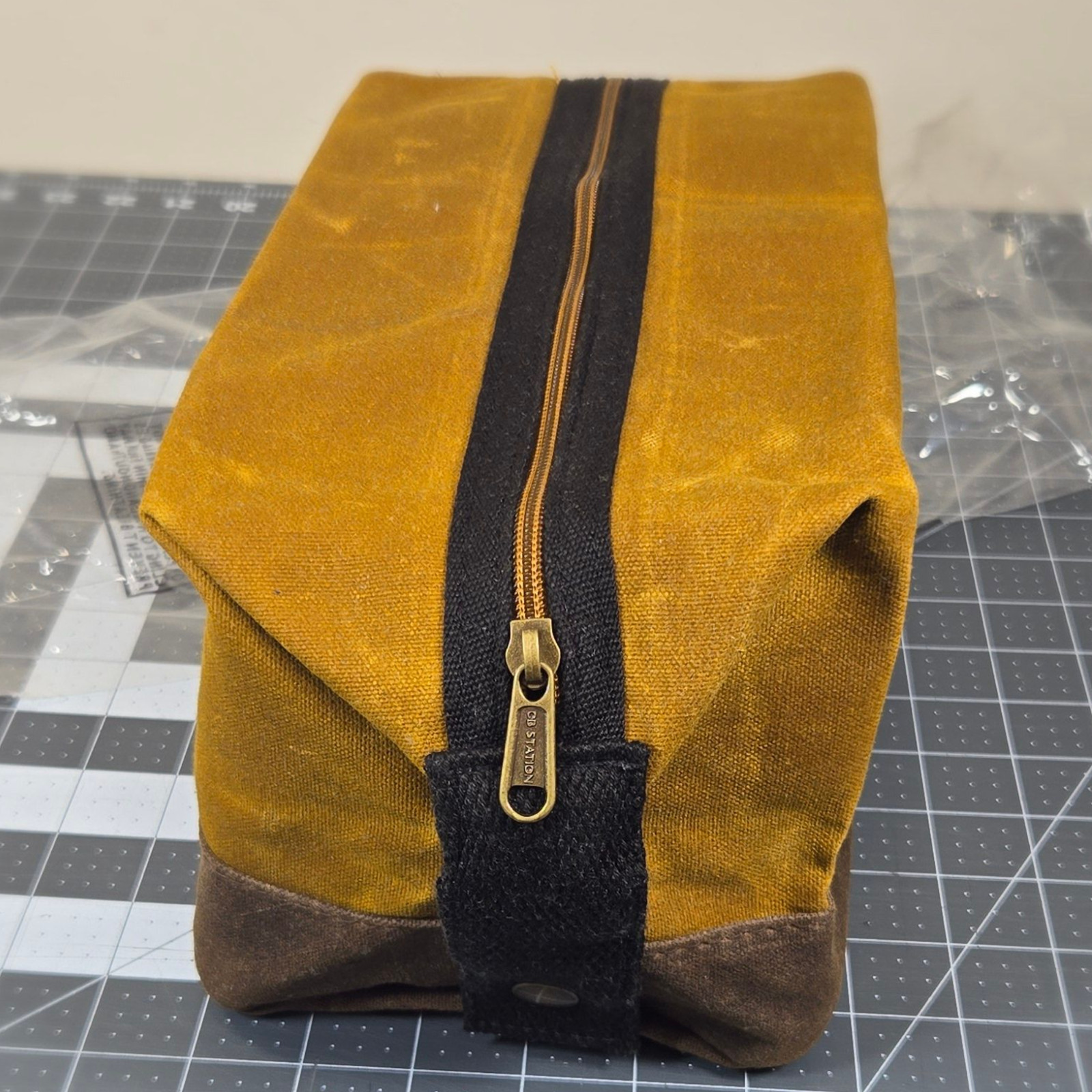 Dopp Kit Toiletry Bag for Men – Waxed Canvas – Water Resistant – FREE Shipping
