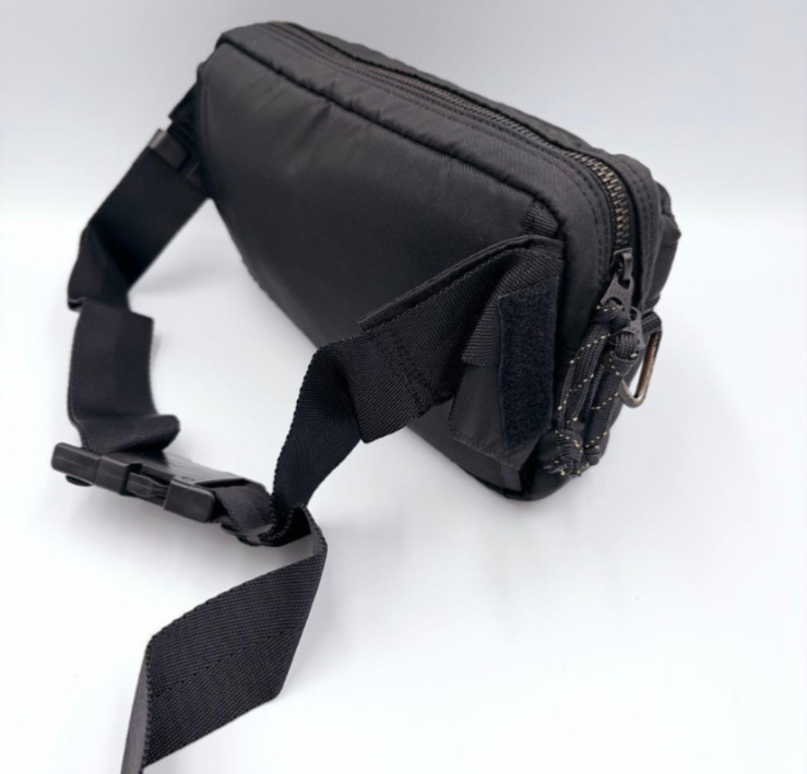 NEW YOSHIDA PORTER 2WAY Waist Bag Force 855 07501 BLACK Made in Japan