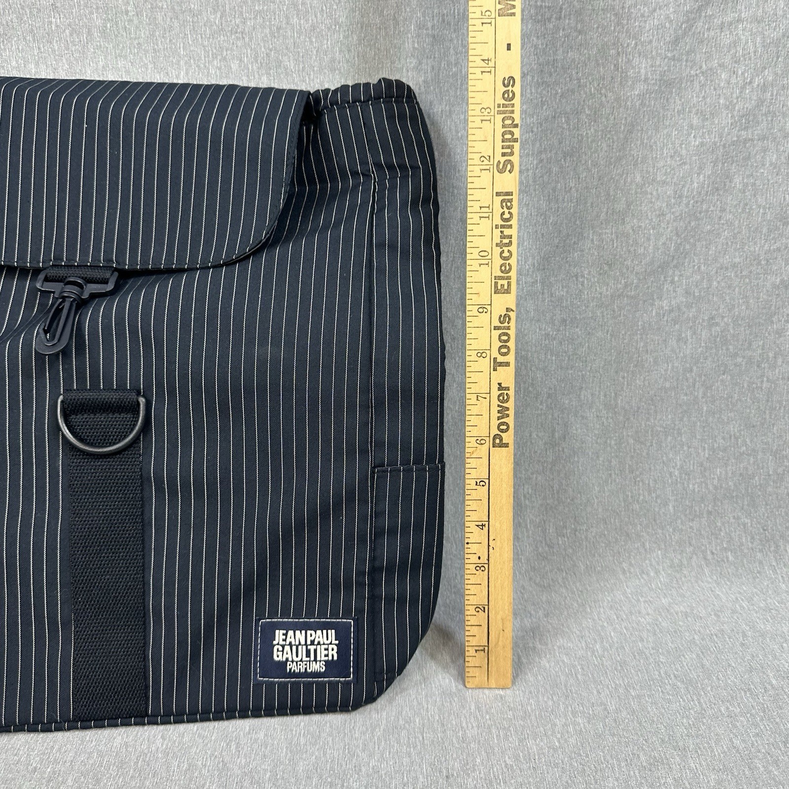 JEAN PAUL GAULTIER PARFUM BACKPACK FOR MAN SPORTS , GYM ,TRAVEL BAG 15 X 12 X 4