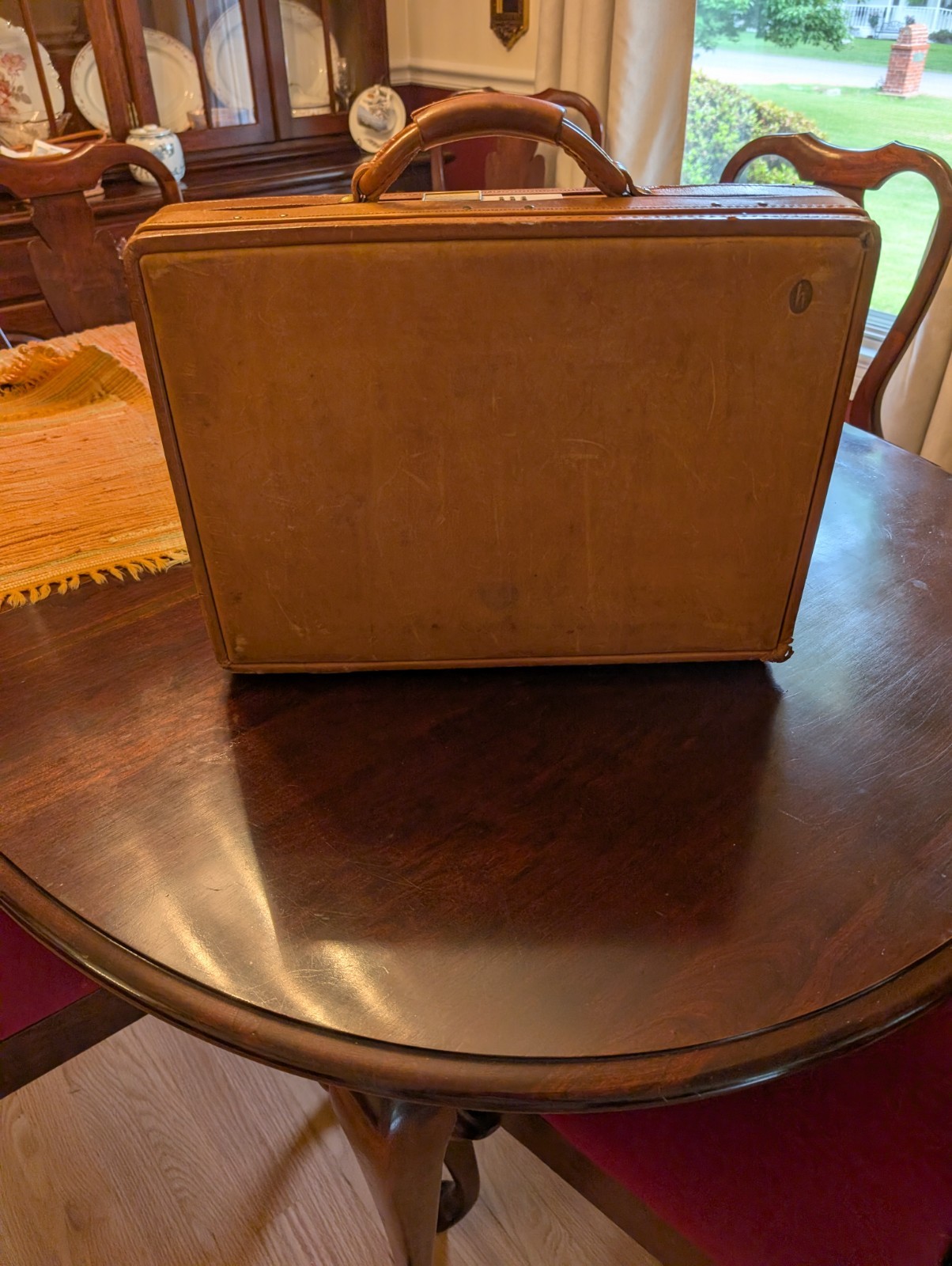 VTG 1980’s HARTMANN Tan Belting Leather Briefcase