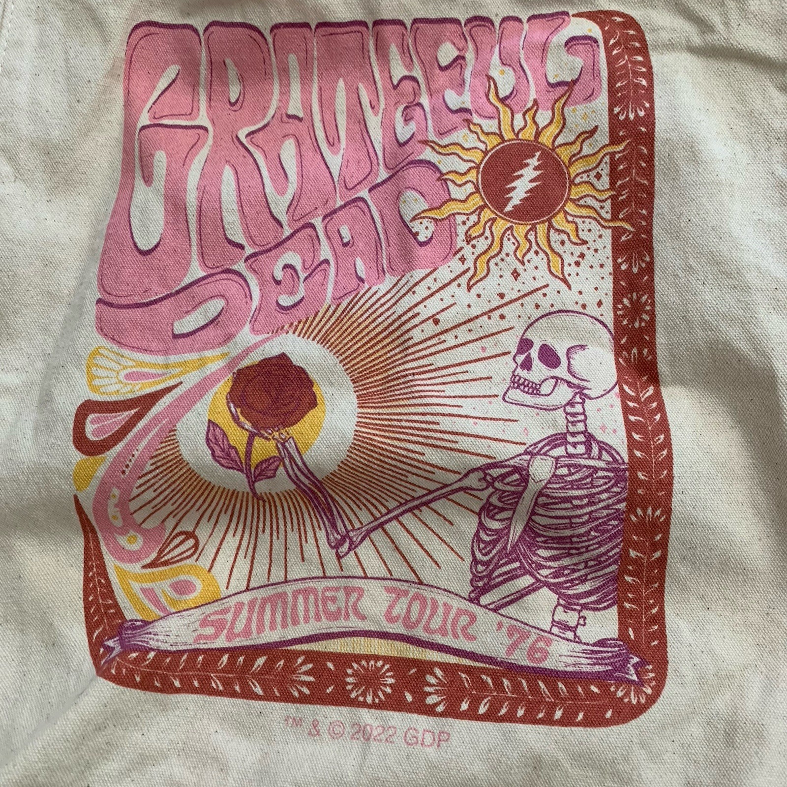 2022 American Eagle The Grateful Dead Tote Bag