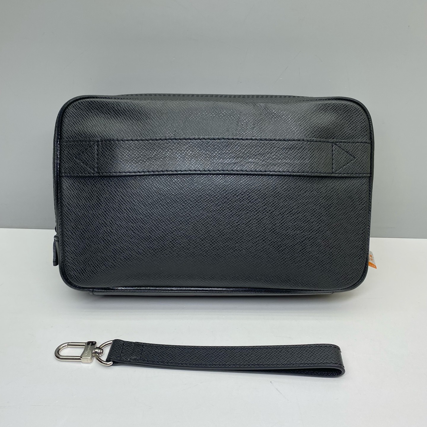Louis Vuitton Pre-Owned Authentic Clutch Black 26×16.5x8cm Cowhide
