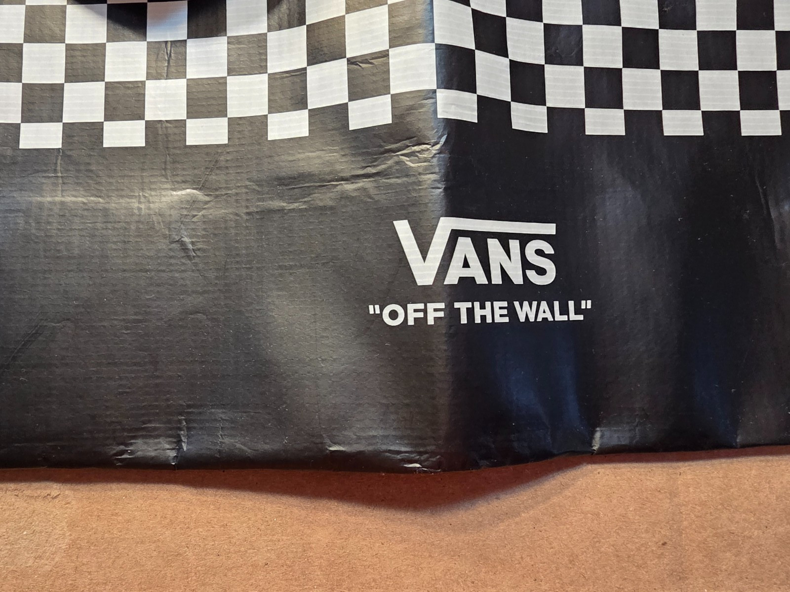 Vans Off the Wall Checkerboard Reusable Tote Bag