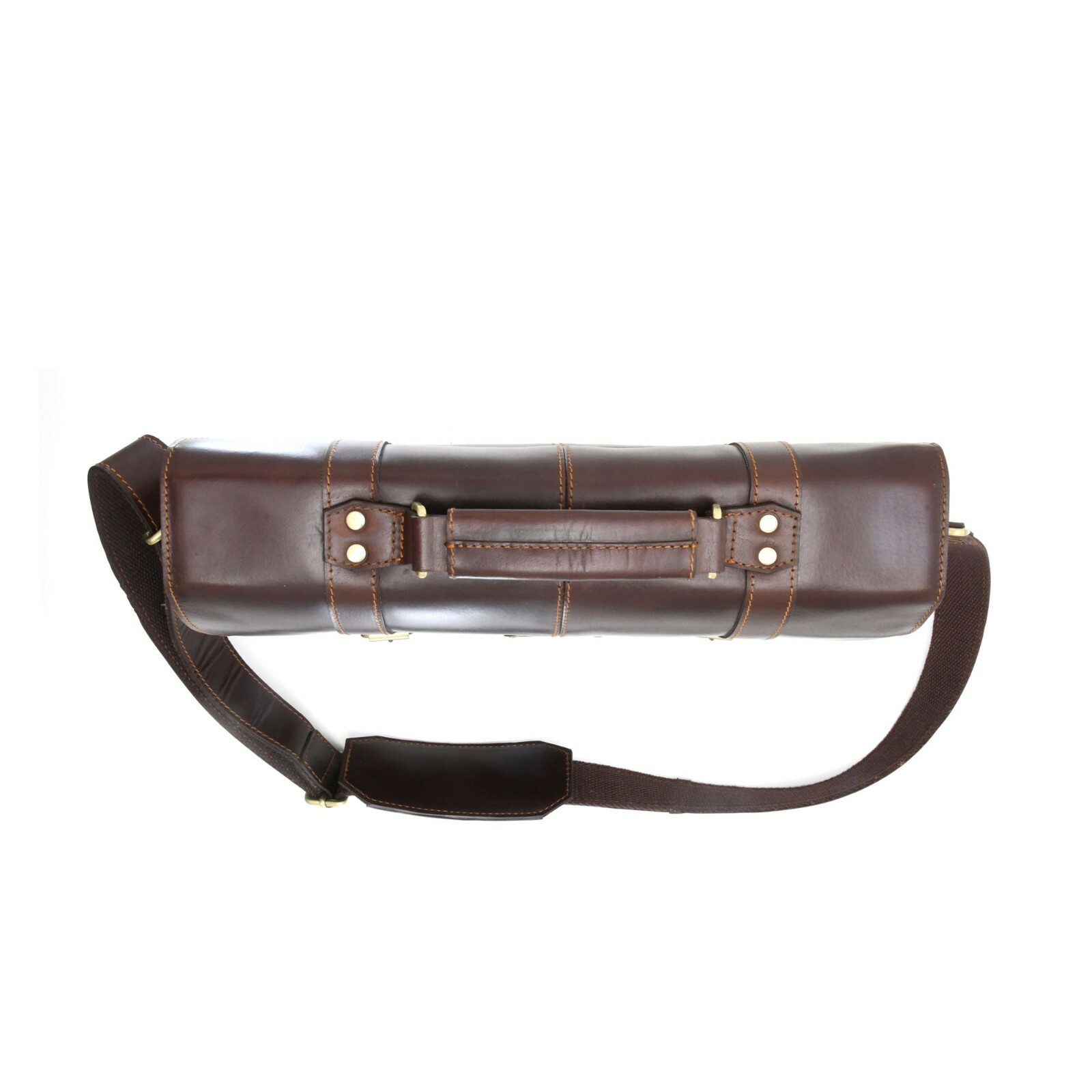 Style n Craft 392007 Briefcase Laptop Bag in Full Grain Dark Brown Leather