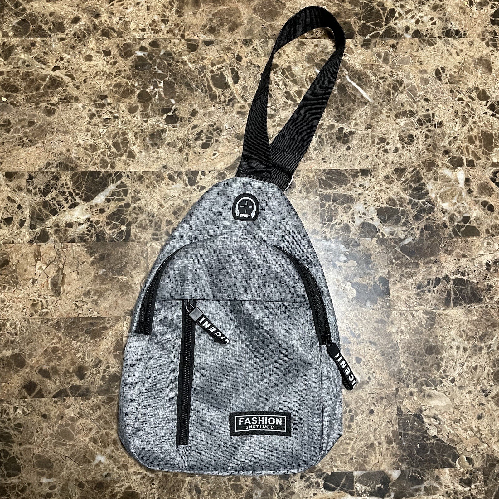 Men Women Sling Bag Chest Packs Cross Body Travel Sports Shoulder Backpack