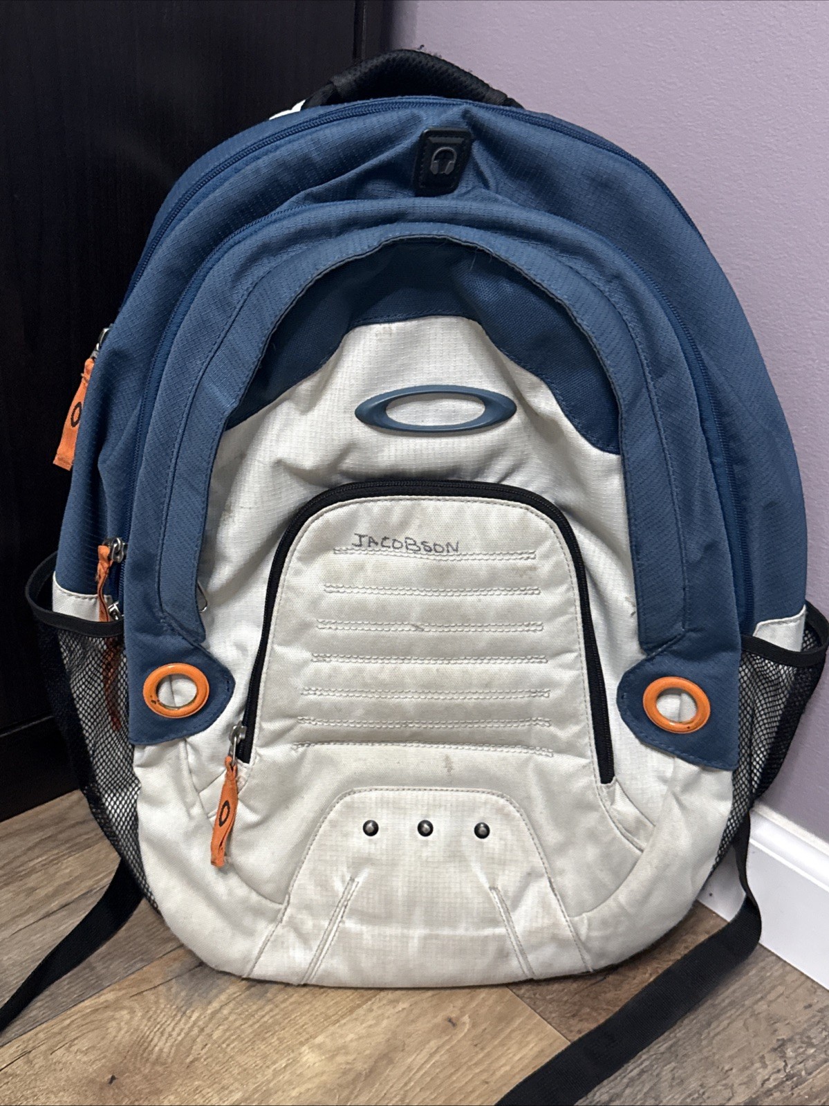 Oakley Flak Pack Backpack Xl Blue White