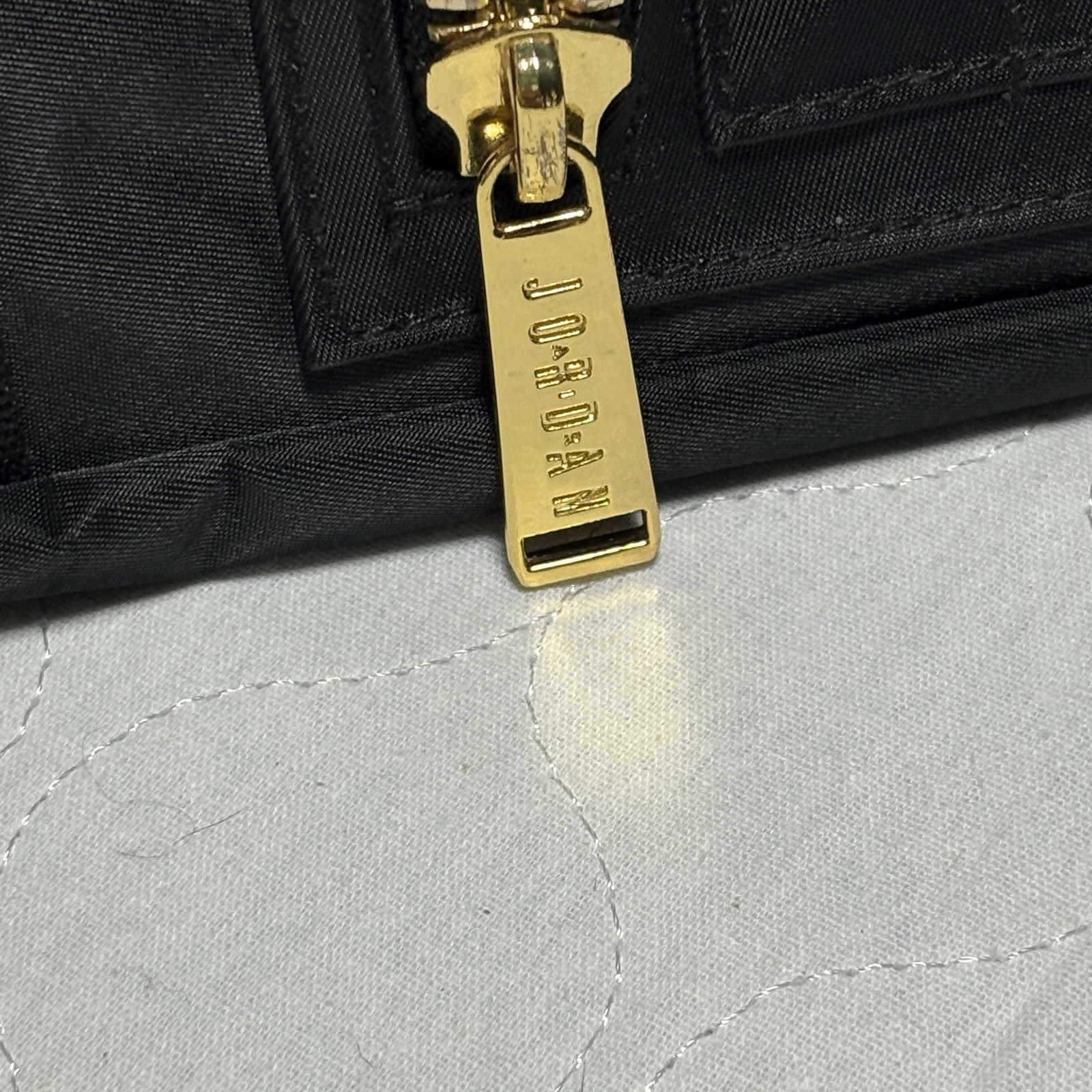 Air Jordan MA-1 Chest Rig Nylon Bag Black & Gold Jumpman Festival Bag Hands Free