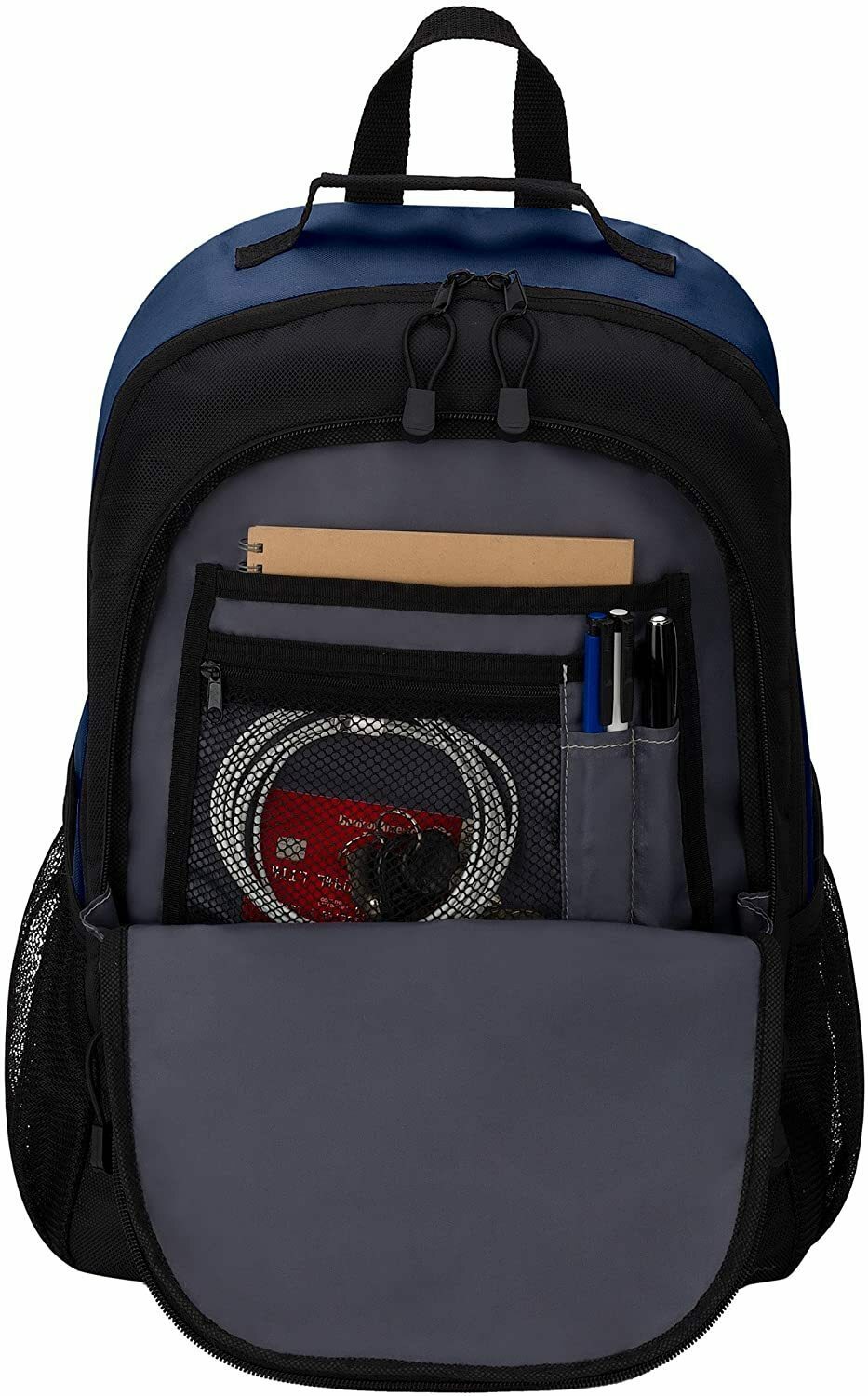 NWT NFL Denver Broncos Scorcher Design Travel School Backpack 18″x12″x5″