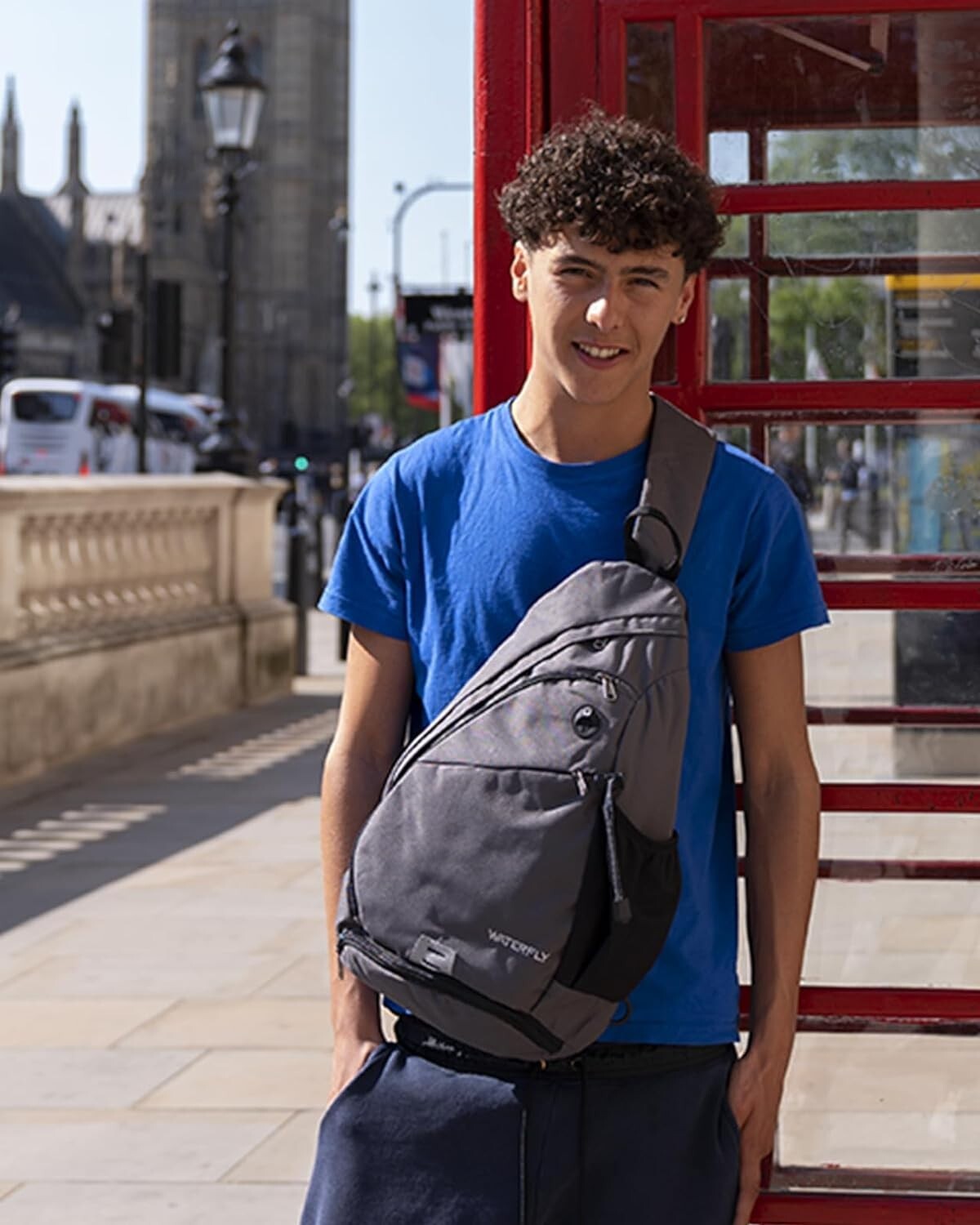 Water-Repellent Cross Chest Side Pack: Durable Solution for Active Lifestyles
