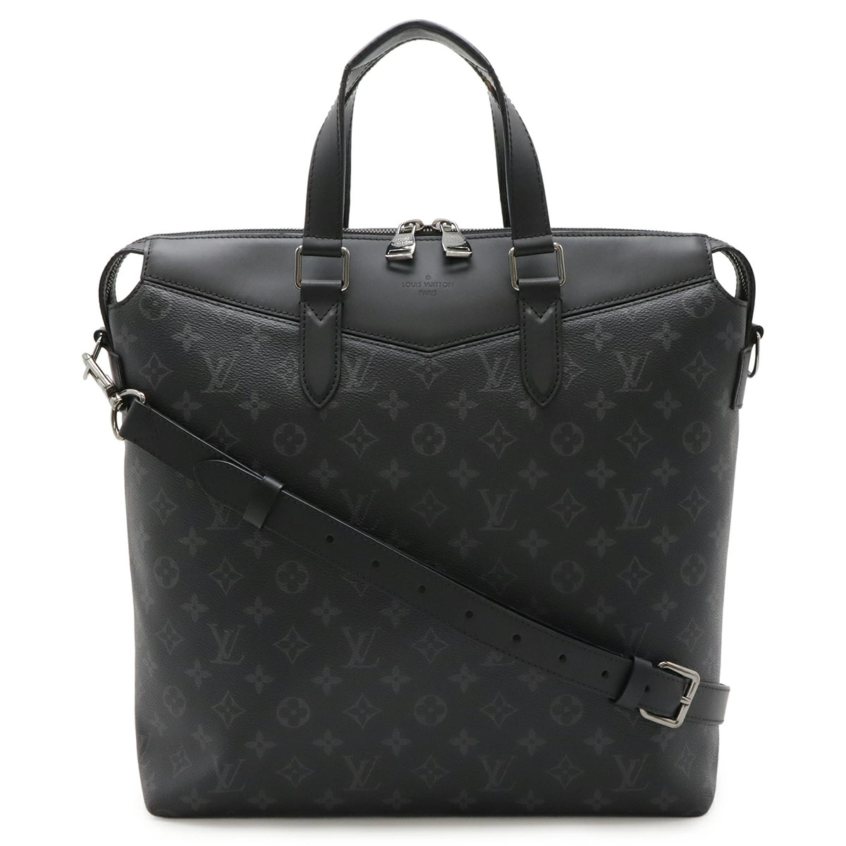 Louis Vuitton Monogram Eclipse Tote Bag Explorer Business Bag Briefcase 2WAY