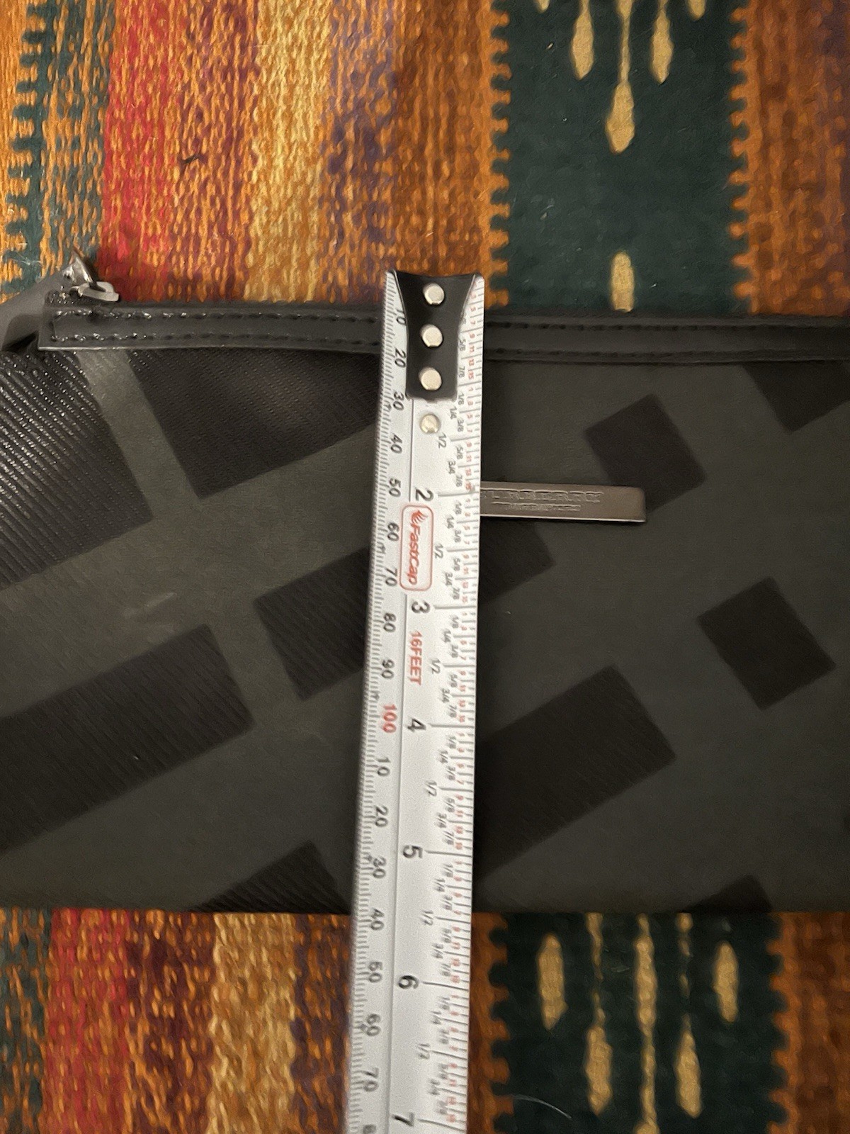 Burberry Fragrances Mens Black Toiletry Travel Bag Pouch