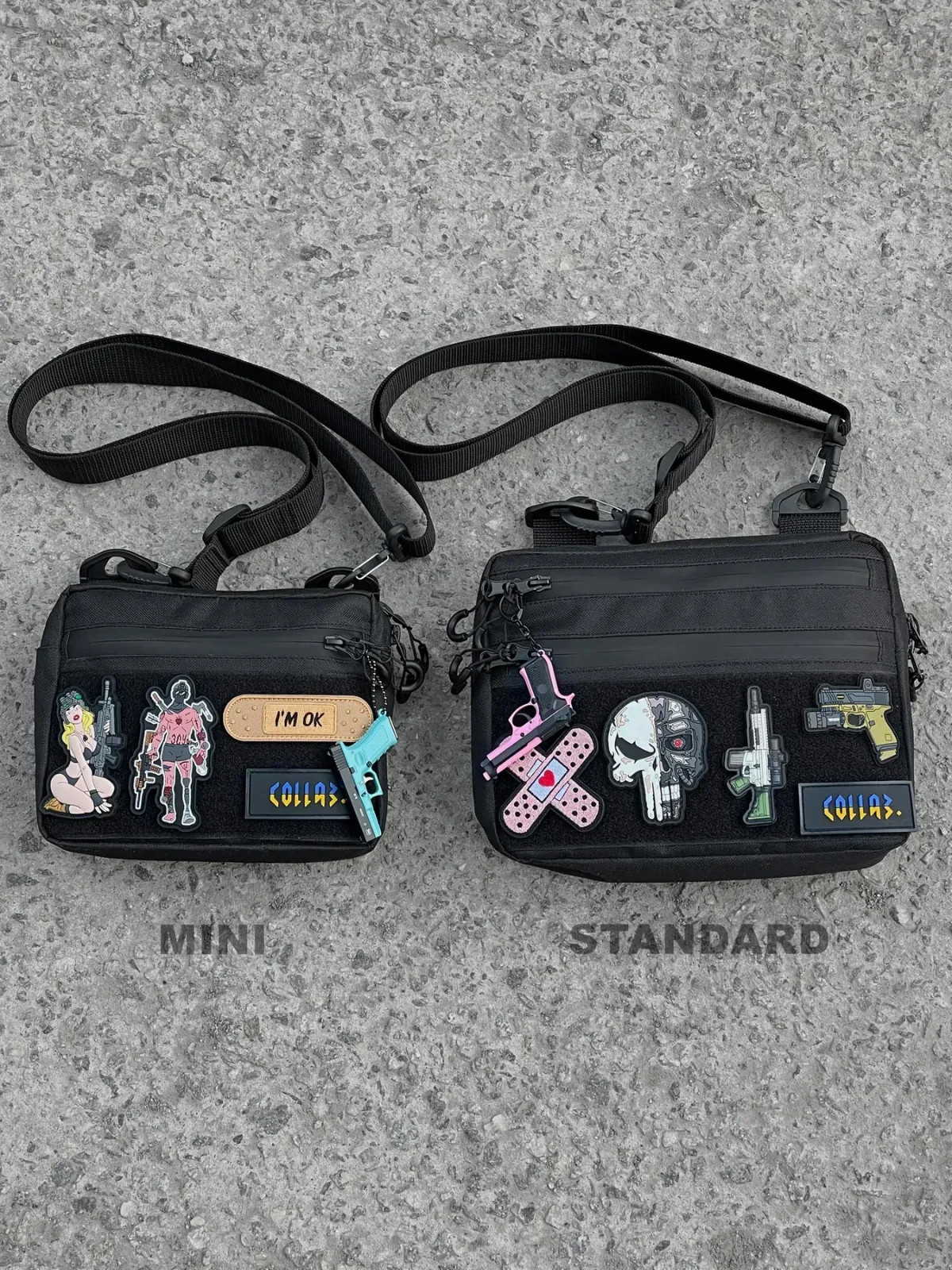 Messenger with mini panel, Multicam