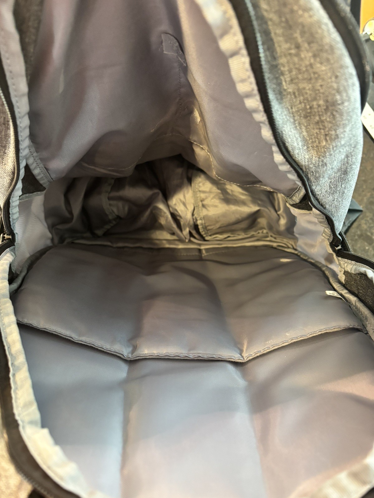 Under Armour Hustle 5.0 Backpack Storm Black Grey Clean Built To Handle Anything