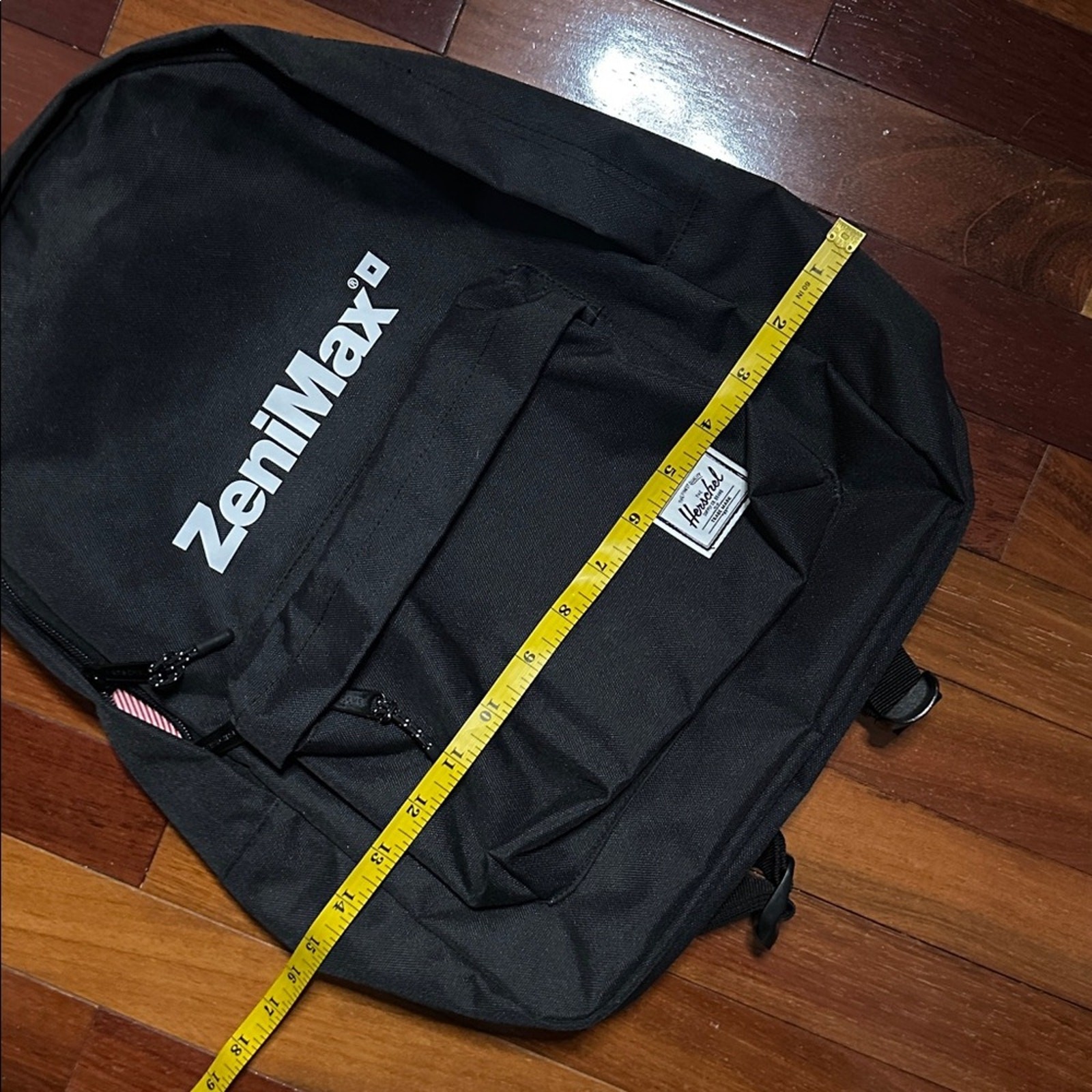 NEW Herschel Zenimax Backpack Classic Black Bethesda Softworks Microsoft Gamer