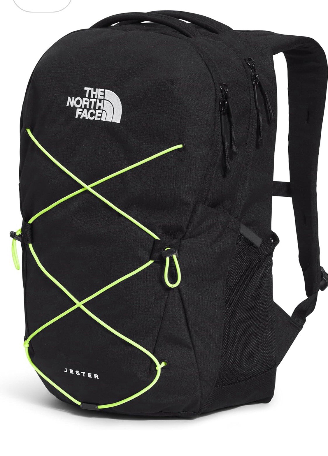 THE NORTH FACE JESTER SCHOOL BACKPACK TNF Black Heather/led Yellow Unisex OS