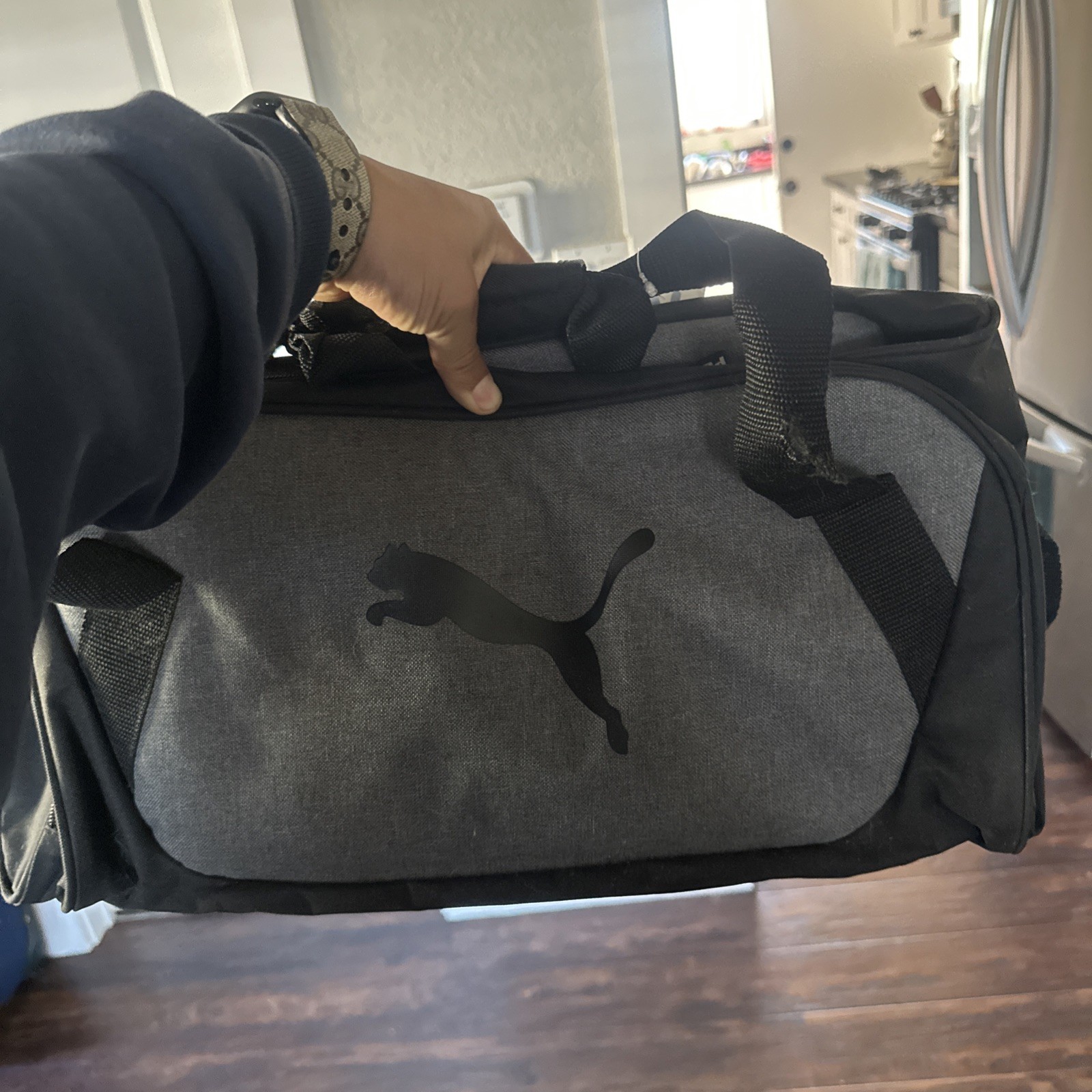 Puma Evercat Form Factor Duffel 2.0 Bag Medium Heather Black Gray