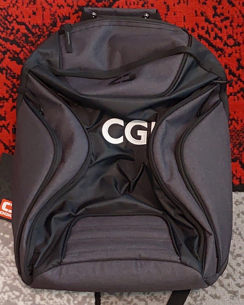Ogio Hatch Quality Backpack Black Heather Gray Company Logo “CGI” NWT 🔥🔥🔥