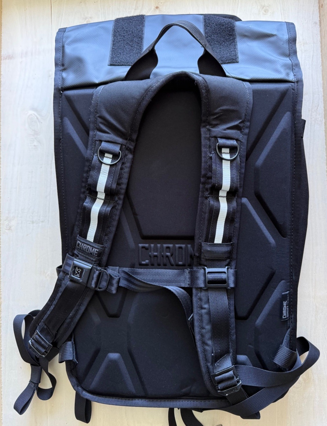 Chrome Industries Bravo Night Backpack Roll Top Waterproof Bike Courier 20L 40L