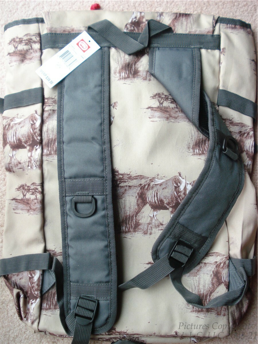 ANIMAL PRINT 17″ COMPUTER SCHOOL/DAY MARC ECKO BACKPACK/RUCKSACK+$25+IN BONUSES!