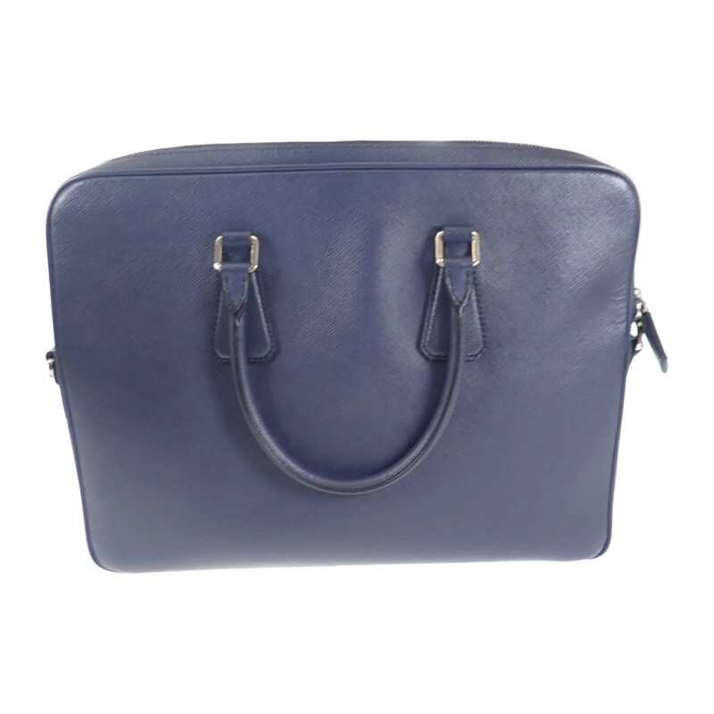 PRADA Business 2Ve3689Z2F0216 Briefcase 2Way Bag Saffiano Navy A Rank