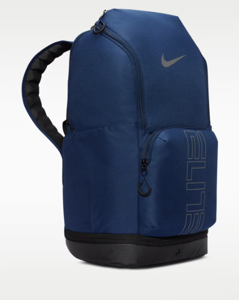 Nike Varsity Elite Backpacks Bubble Strap (32L) Midnight Navy/Black/Iron Grey