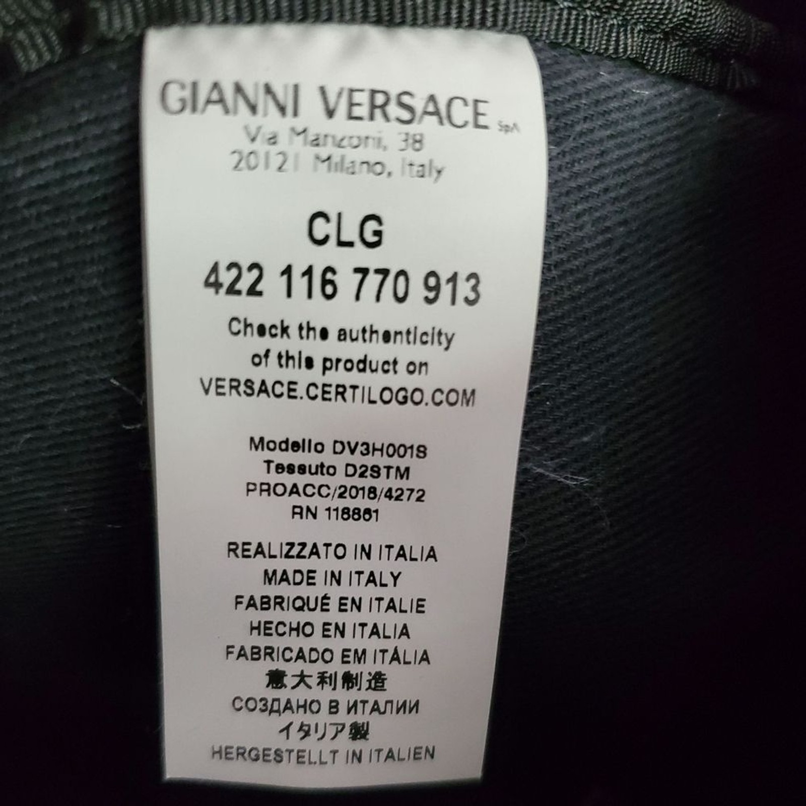 VERSACE Beverly Palm Miami Black Belt Bag with Vibrant Graphic Waist Sling Bag