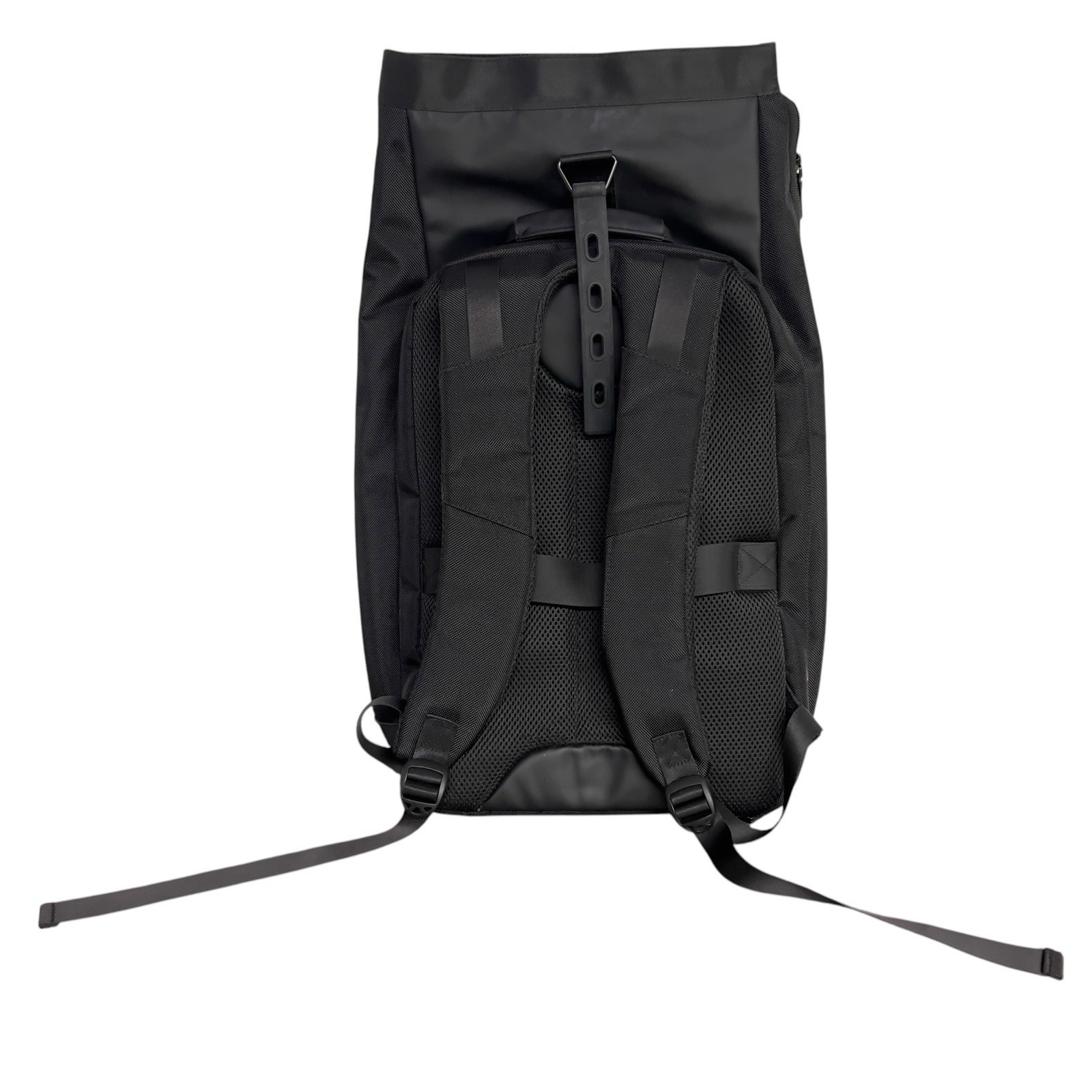 Jack Abraham’s Black Roll Top Backpack Laptop Travel Commuter Waterproof