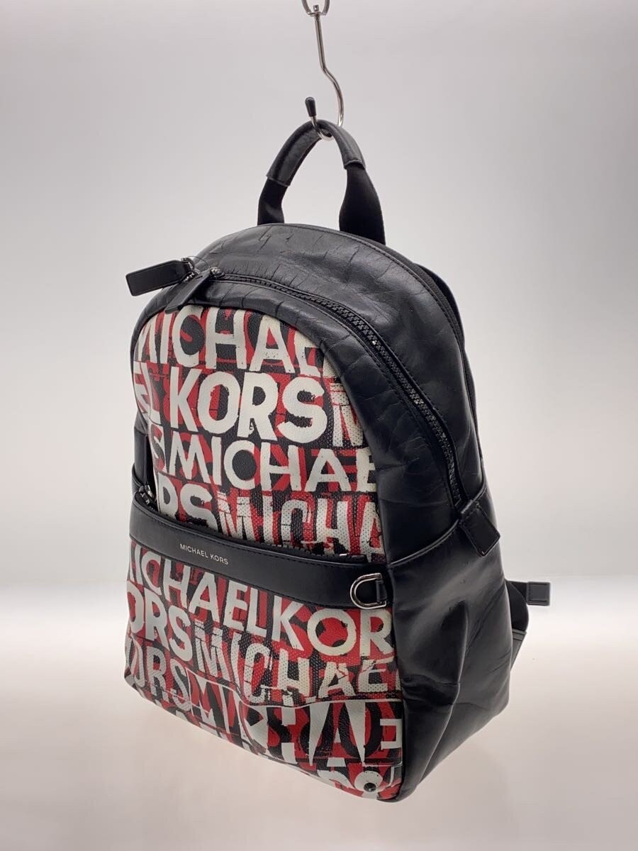 MICHAEL KORS Backpack — Black All-Over Print 33U0LGYB2X