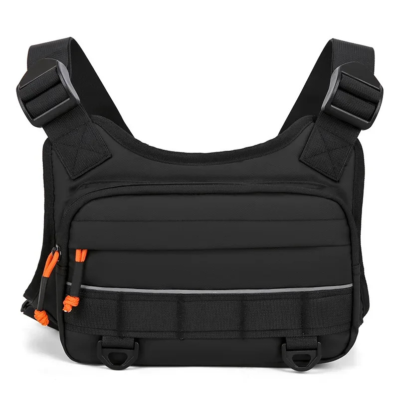 Front Chest Bag Camping Vest Backpack for Men Women Running Tactical Pack Sports