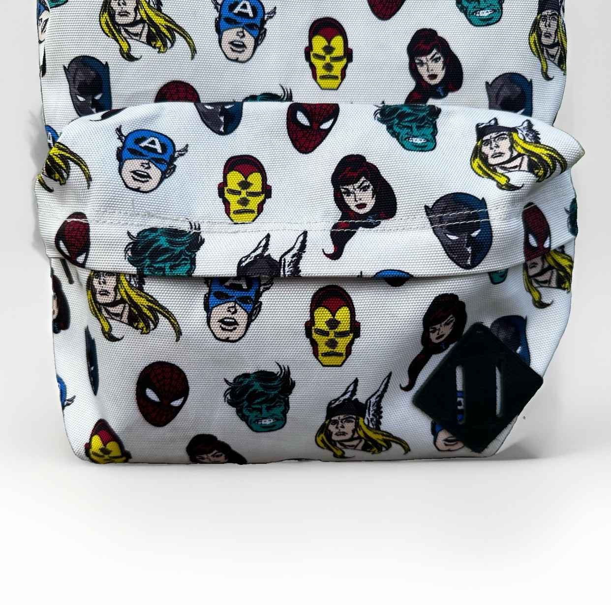 Vans x Marvel Backpack With Superheroes Spiderman Black Panther Hulk Thor – EUC