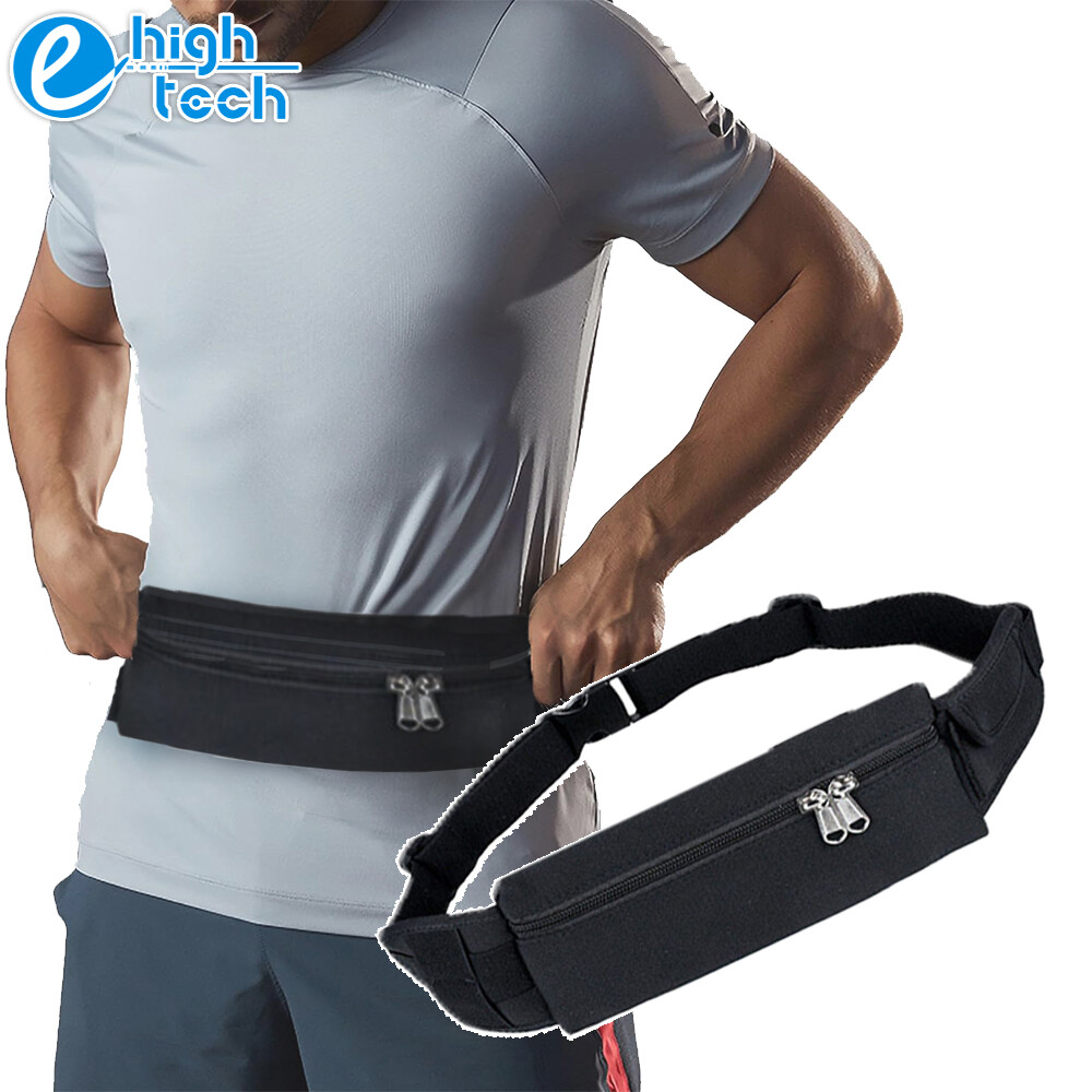 Waterproof Running Belt Fanny Pack Waist Pouch Outdoor Camping Hiking Zip Bag