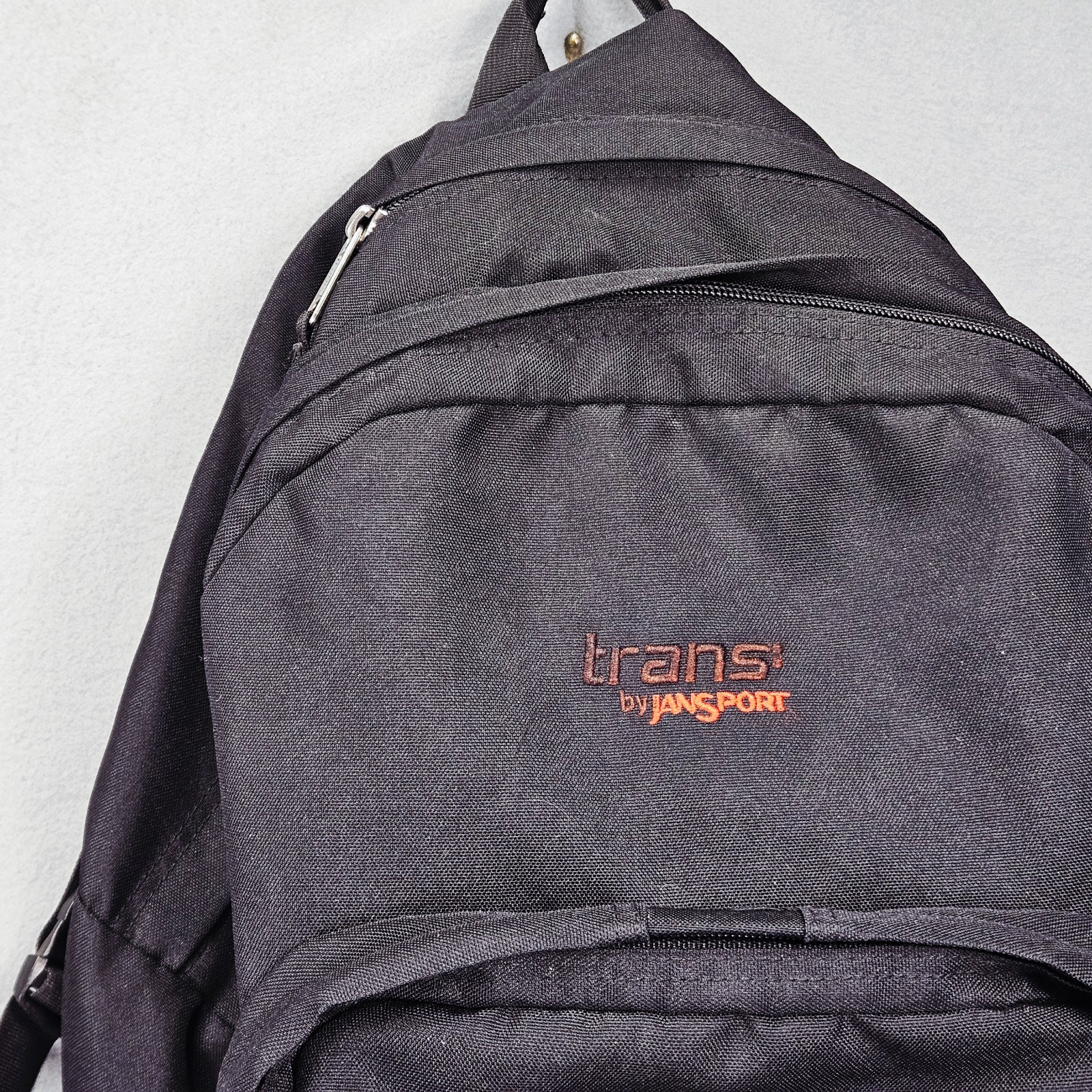 Trans by JanSport Book Backpack Black One Size School Transport Zip Close